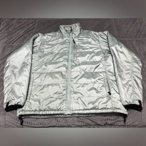 North Face Lightweight Quilted Puffer STOW Jacket Full Zip Men’s XL GREEN